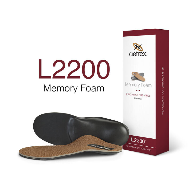 Aetrex Men Memory Foam Orthotics Insole for Extra Cushioning Foot Solutions Vancouver