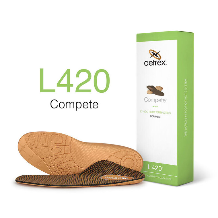 Aetrex Men Compete Posted Orthotics
