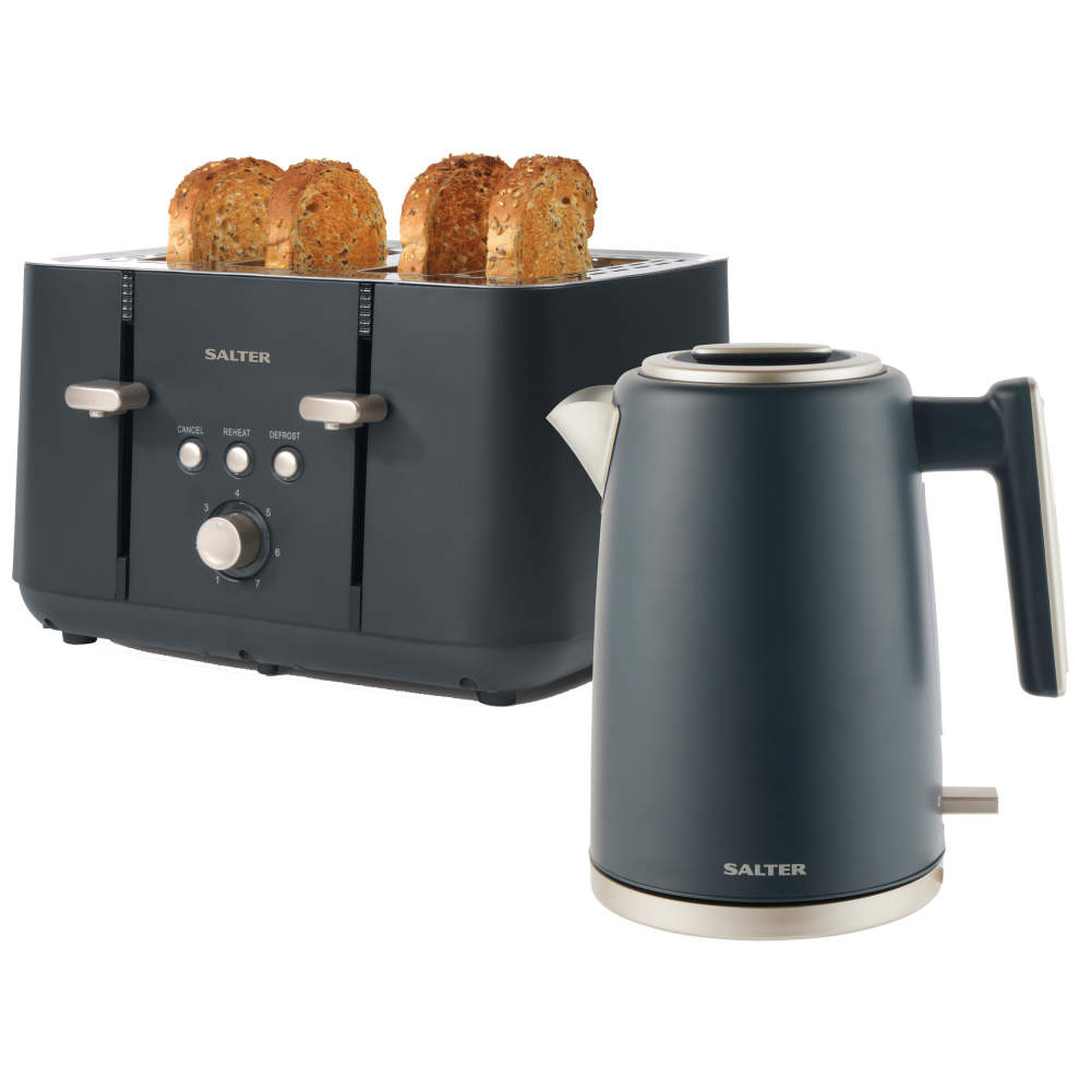 Black Kettle Scandi Kettle And Toaster Black Kensington Jug Kettle