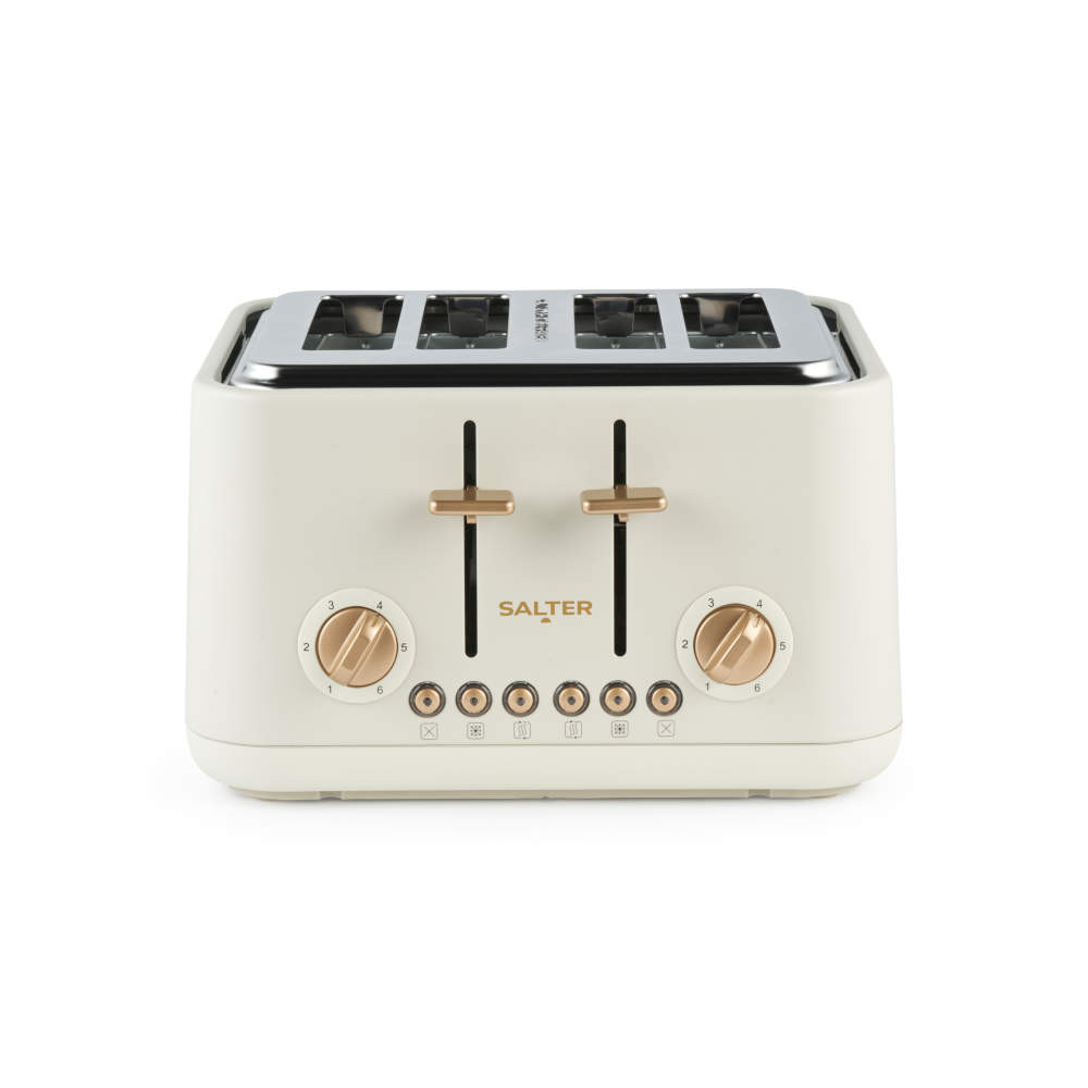 Stone Toaster Pebble 4-Slice Toaster - Stone | Salter