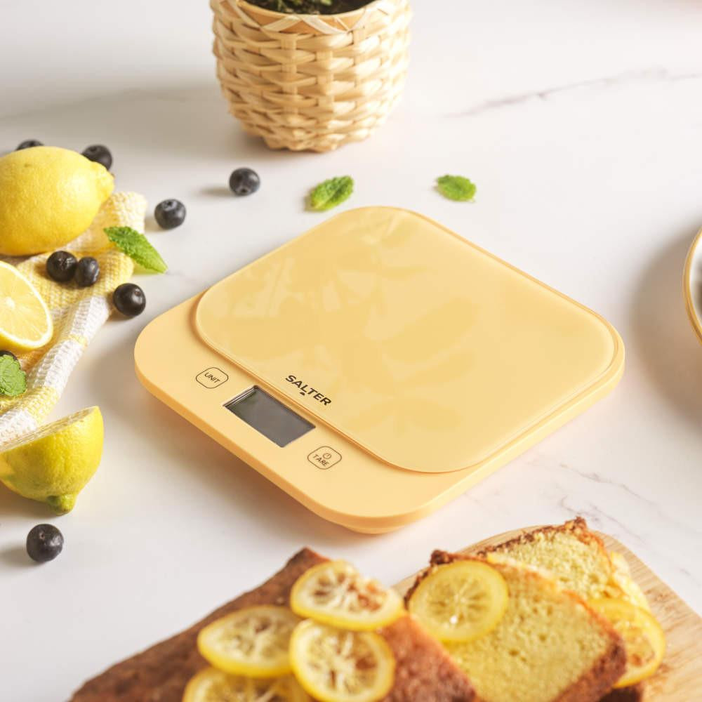 British Bakes Digital Kitchen Scale – Yellow
