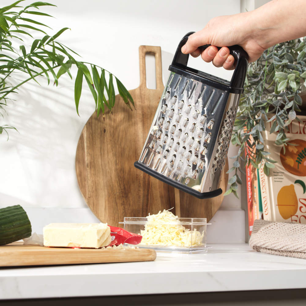 Expert Box Grater | Four Blade Functions | Salter