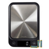Ultra Slim Digital Kitchen Scale - Black image