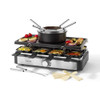 Electric 2-in-1 Raclette Grill & Fondue Set image