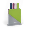 Multicoloured 4-Piece Chopping Board Set image