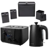 Kuro Kettle & Toaster Set - with Canisters & Bread Bin image