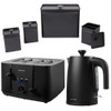 Kuro Kettle & Toaster Set - with Canisters & Bread Bin image
