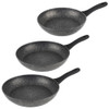 Megastone 3-Piece Frying Pan Set - 24/28/30cm image