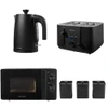 Kuro Kettle, Toaster & Manual Microwave Set - with Canisters image