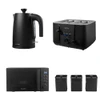 Kuro Kettle, Toaster & Digital Microwave Set - with Canisters image