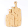 3-Piece Bamboo Paddle Chopping Board Set image