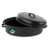 Vitreous Enamel 36cm Self-Basting Roaster image