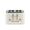 Pebble 4-Slice Toaster - Stone image