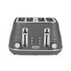 Ripple 4-Slice Toaster - Grey image