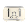 Retro 4-Slice Toaster - Cream image