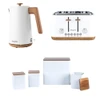 Toronto Kettle, 4-Slice Toaster & Storage Set - White image