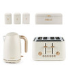 Pebble Kettle, 4-Slice Toaster & Storage Set - Stone image