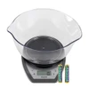 Digital Kitchen Scale & Dual Pour Bowl - Silver image