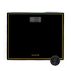 Compact Bathroom Scale – Black/Gold image