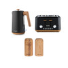 Toronto Kettle, Toaster & Mill Set - Black image