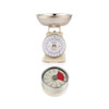 Timeless Mechanical Kitchen Scale & Timer - Cream/Stainless Steel image