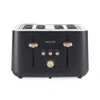 Alchemy 4-Slice Toaster - Black/Gold image
