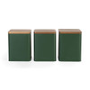 Toronto 3-Piece Canister Set – Green image