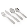 4pc Kids Cutlery Set On The Farm - Silver image
