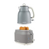 Retro Kettle & Toaster Set – Grey image
