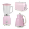 Retro Kettle, 2-Slice Toaster & Blender Set - Pink image