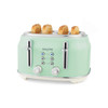 Retro 4-Slice Toaster – Green image