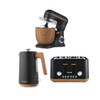 Toronto Kettle, 4 - Slice Toaster & Stand Mixer - Black image