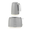 Retro Kettle & 2-Slice Toaster Set - Grey image