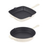 Chester 26 cm Cast Iron, Frying & Griddle Pan - Cream image