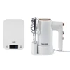 Toronto Hand Mixer & Kitchen Scale Set - White image