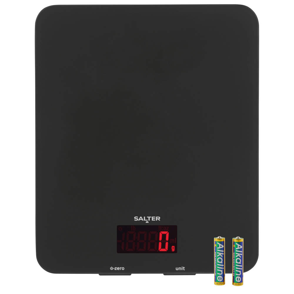 Shop Glass Electronic Food Scale | Easy Clean | Black
