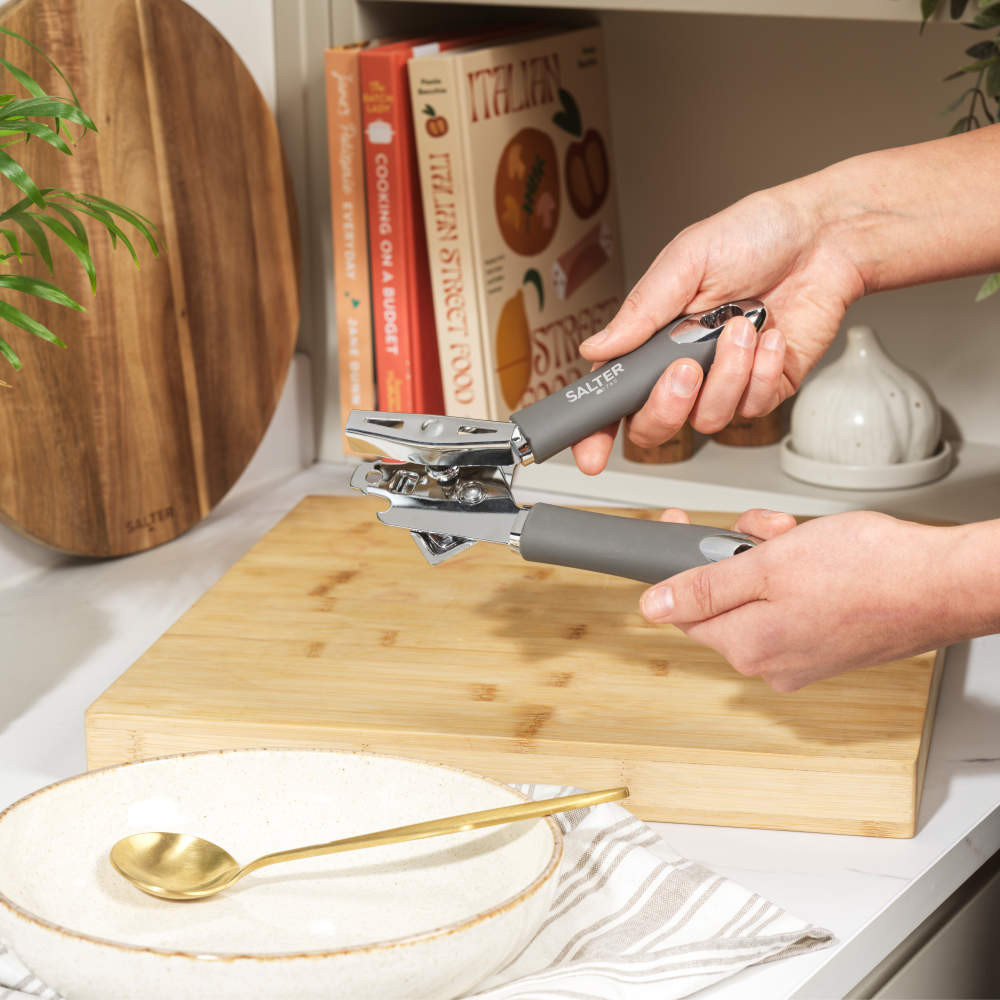 Cosmos Manual Tin Can Opener | Grey | Shop Now