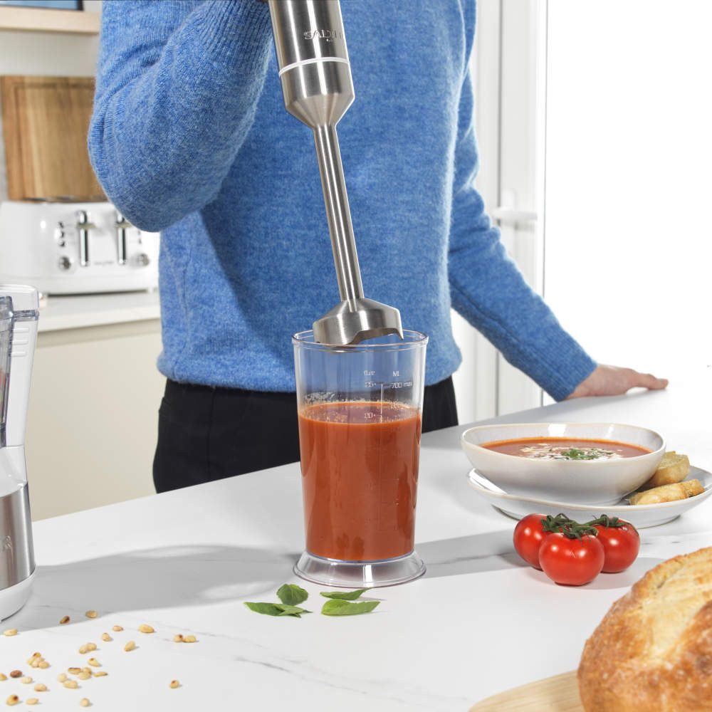 Shop Boston Hand Blender |700ml Beaker | Ice White Shimmer