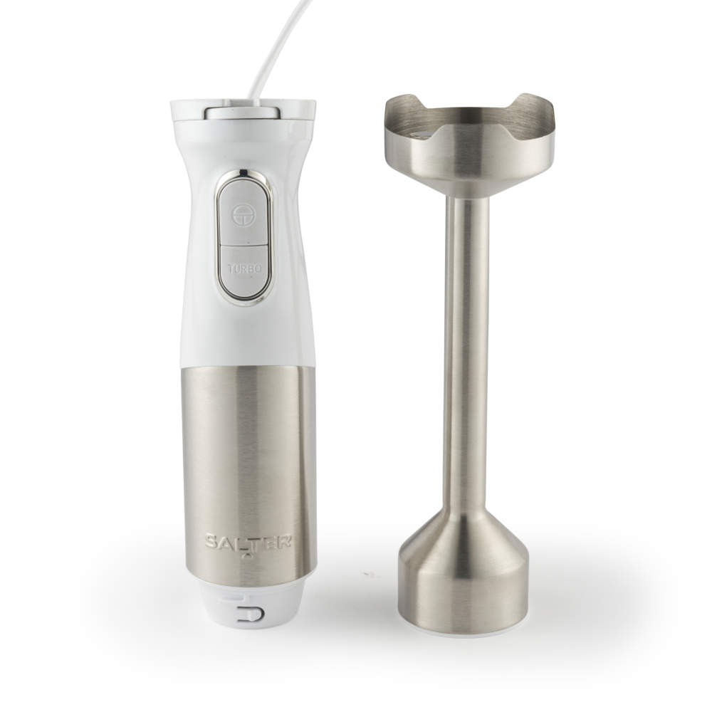 Shop Boston Hand Blender |700ml Beaker | Ice White Shimmer