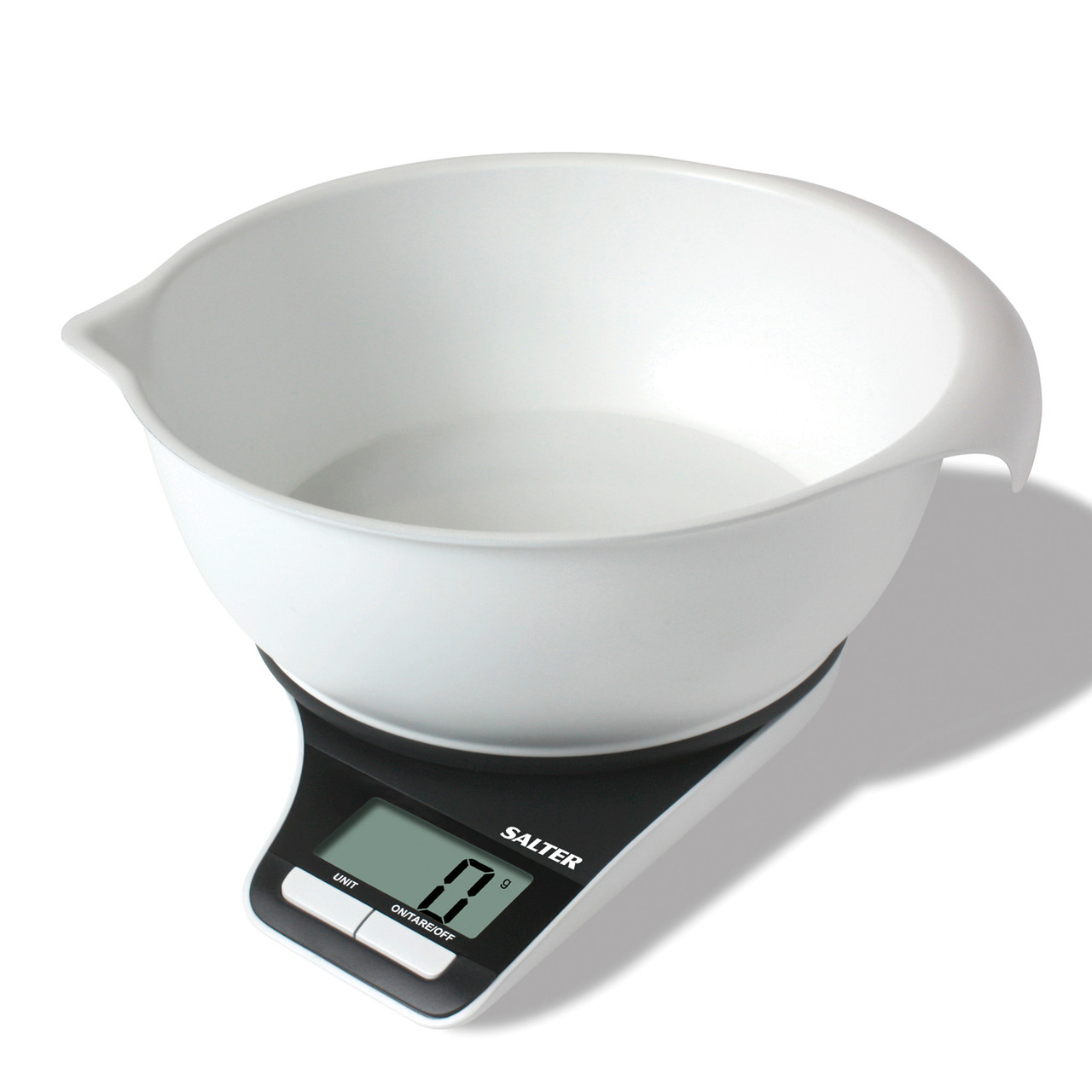 Salter White Digital Kitchen Scale - 1053WHT