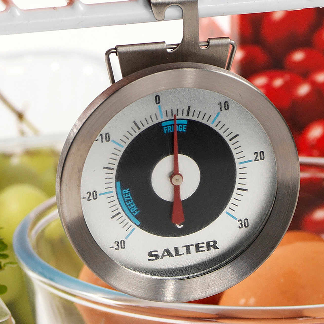 3 Salter Fridge and Freezer Thermometers New - 350366