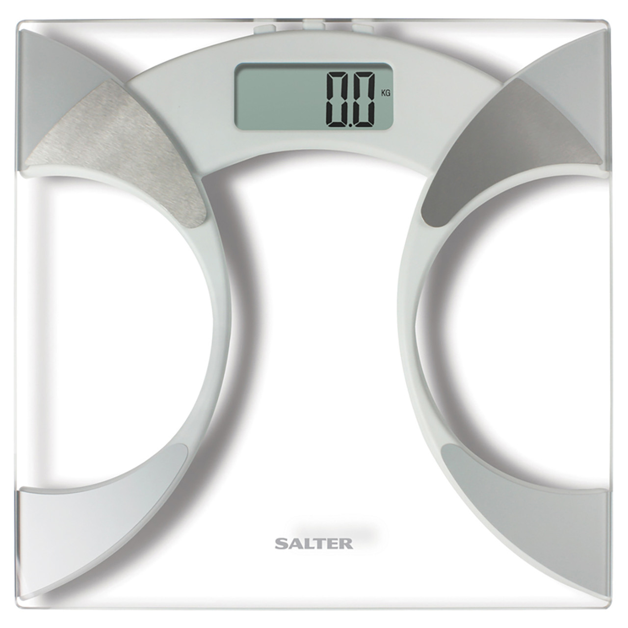 HealthStation Body Fat Bathroom Scale, Silver