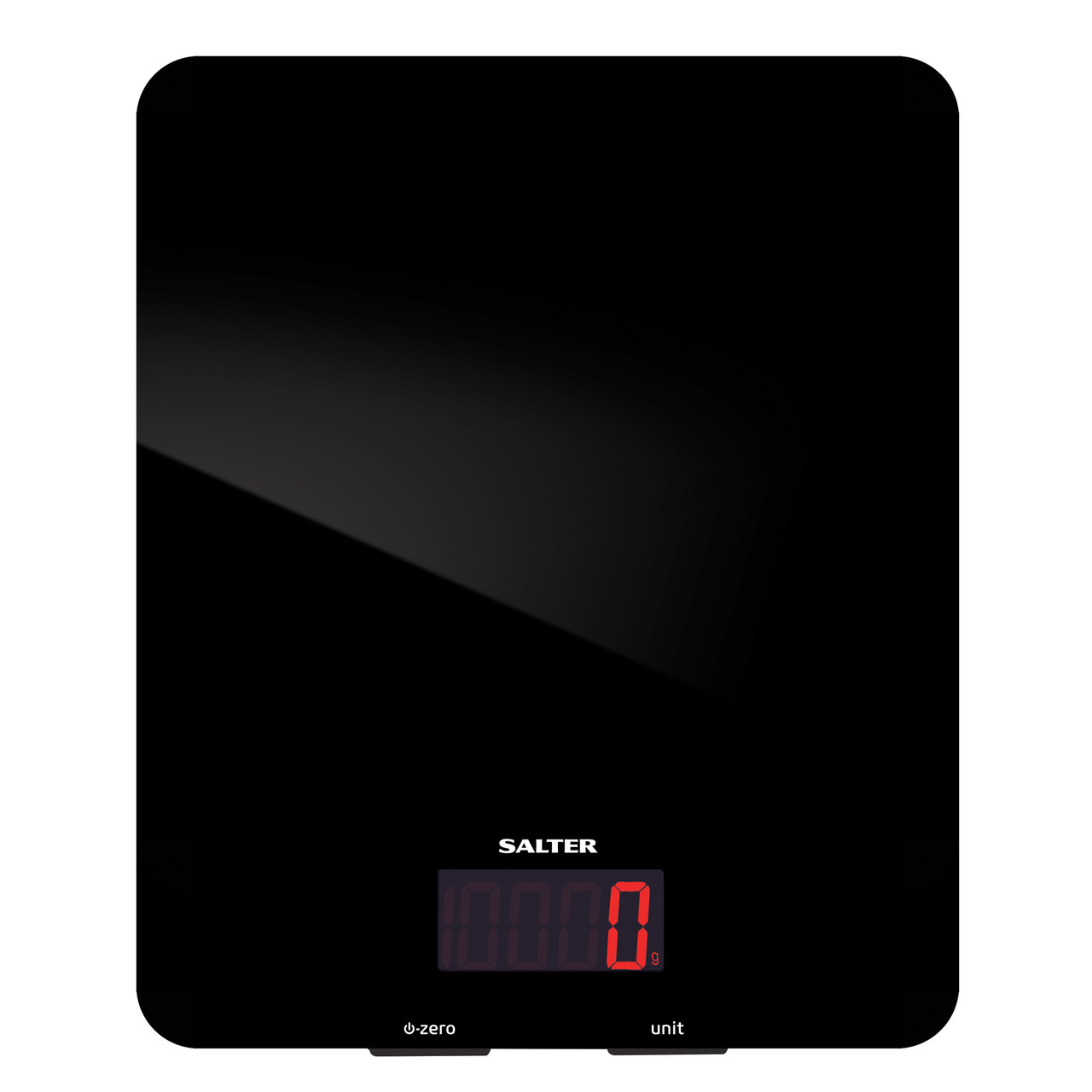 Digital Kitchen Scale, Small Food Weight Scale 1g-10kg with Stainless Steel  Platform Black