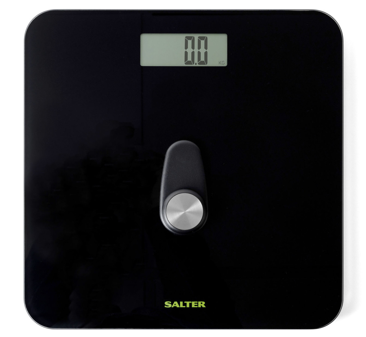 Digital Scale, Body Weight Bathroom Scale 396lb/180kg High Accuracy, Step-On Technology with Lithium Rechargeable Battery. - Black, New