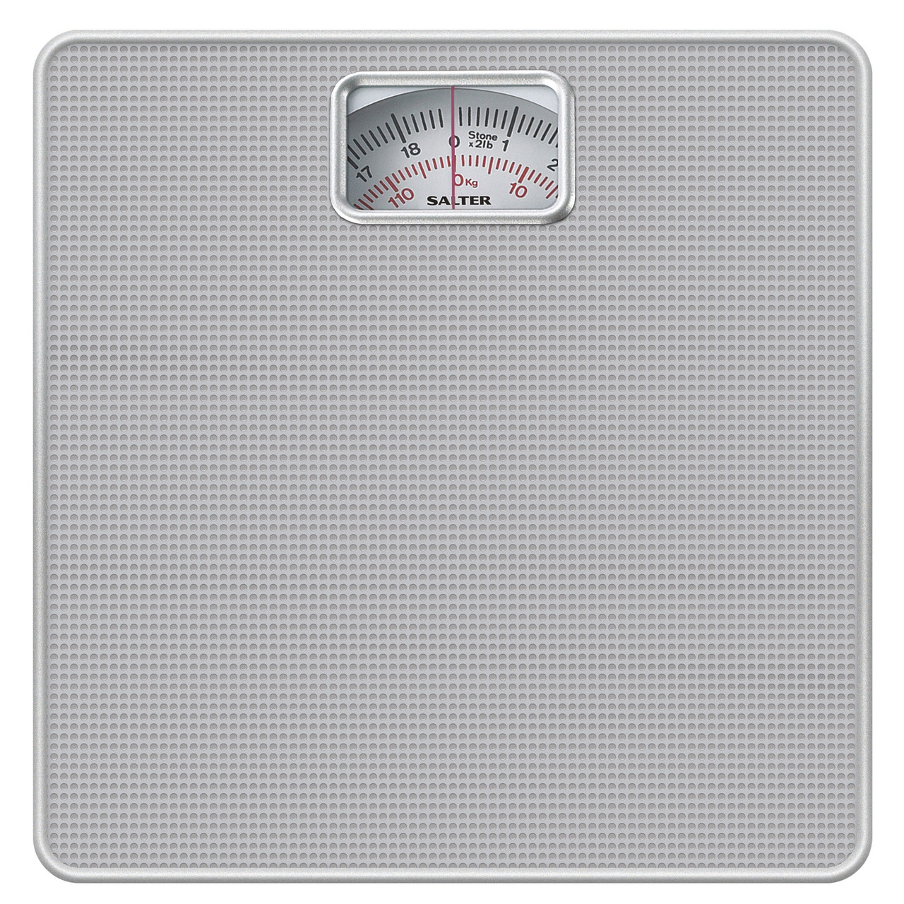 Mechanical Bathroom Scales Analogue Scales Salter   Salter Mechanical Bathroom Scale Silver  63021.1648457777 