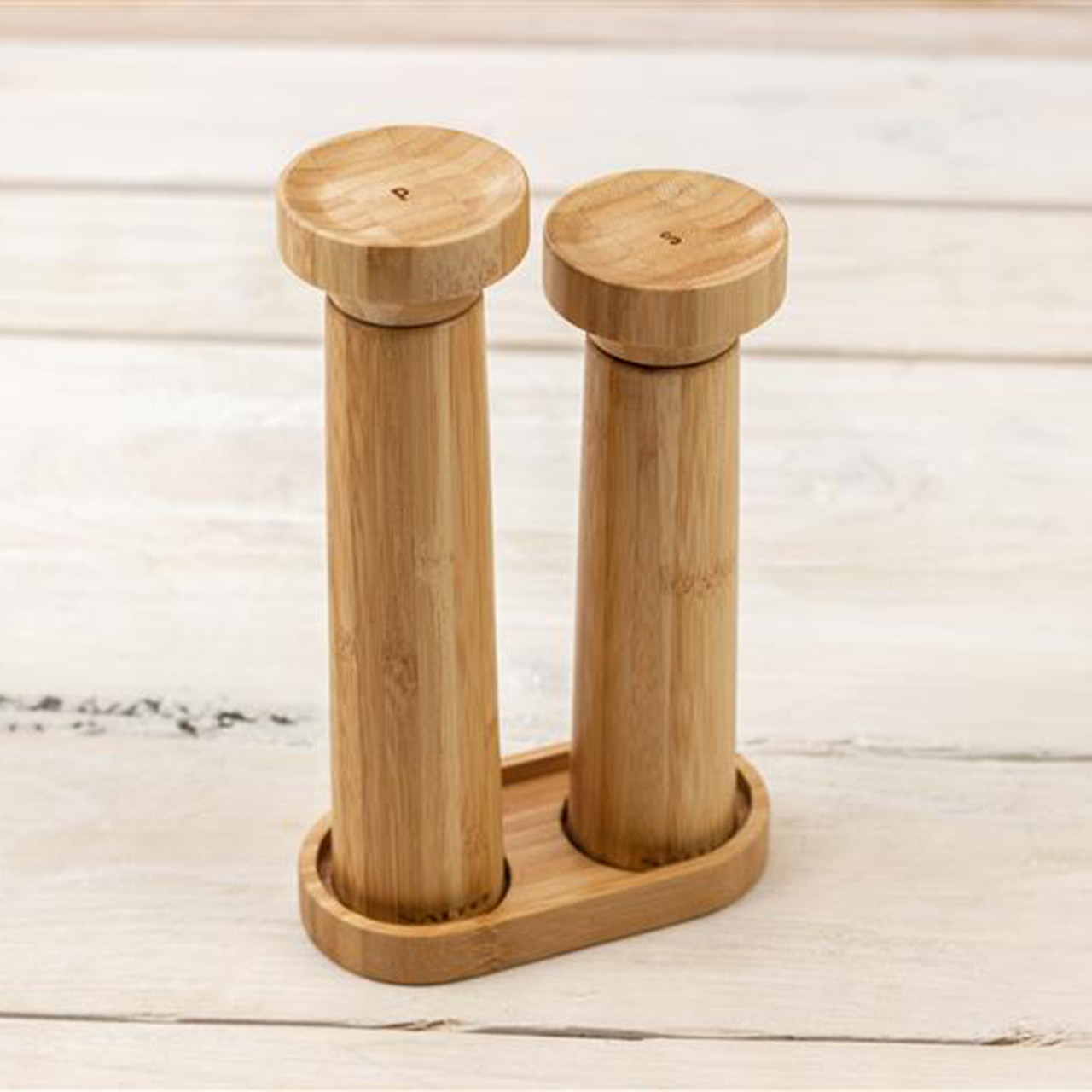 Buy Wholesale China Salt And Pepper Mills, Salt And Pepper Grinder Make By  Bamboo, Kinds Of Design And Color & Salt Grinder at USD 2