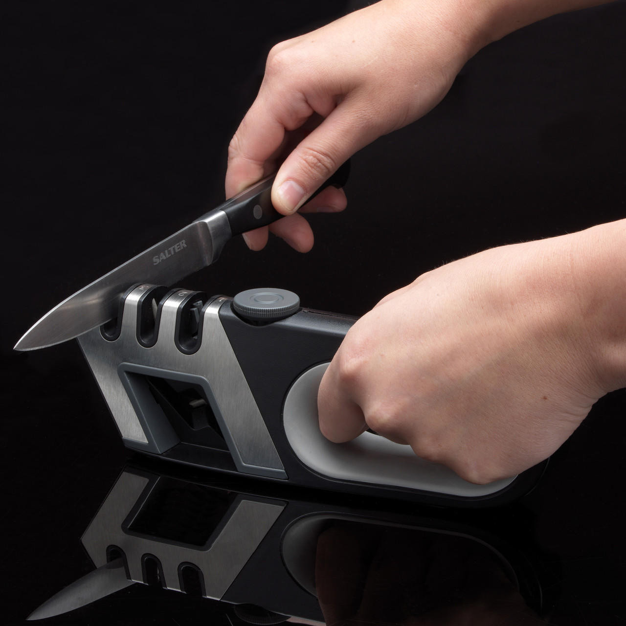 4 in 1 Adjustable Knife Sharpener Kitchen Blade & Scissors