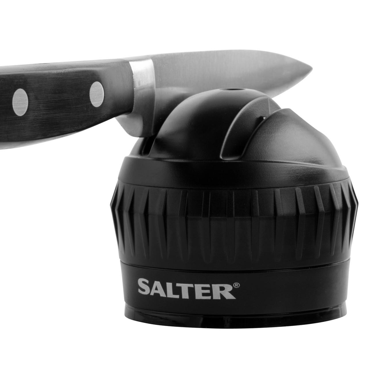 09427 Manual Knife Sharpener 3 Phase with Suction Cup : : Home &  Kitchen
