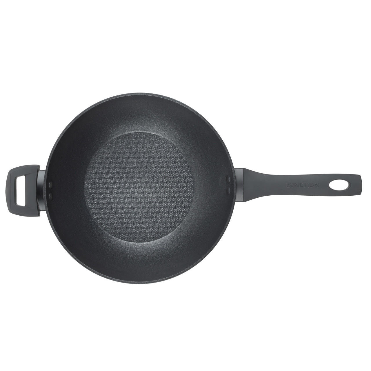 Shop Salter Geo Hex Technology Non-Stick Hi-Low | Lid Wok 