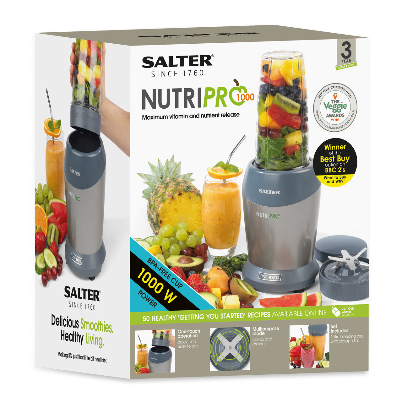 7 best smoothie makers - how to pick between Nutribullet, Salter and more